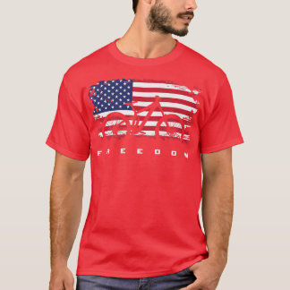 Camiseta Bandera estadounidense MTB Mountain Bike Appartal 