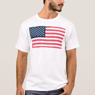 Camiseta Bandera estadounidense ondea la bandera de los Est