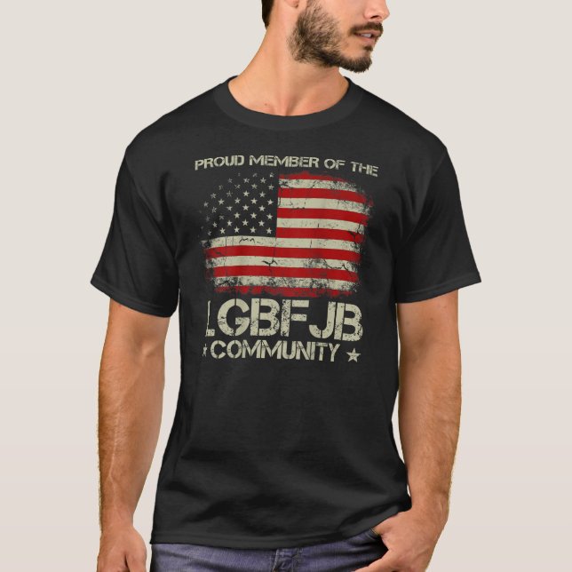 Camiseta Bandera Estadounidense Orgullosa Miembro De La Com (Anverso)