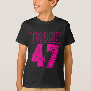 Camiseta Bandera Estadounidense Para Trump