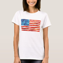Camiseta Bandera estadounidense patriota del 4 de julio de