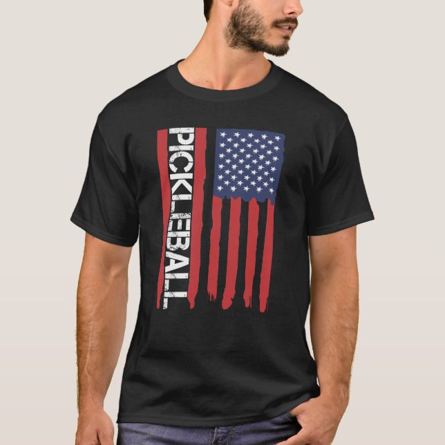 Camiseta Bandera estadounidense patriótica (Anverso)