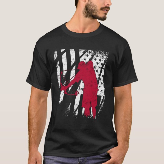 Camiseta Bandera Estadounidense Patriótica 4 De Julio Ee.Uu (Anverso)