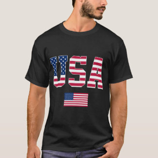 Camiseta Bandera Estadounidense Patriótica 4 De Julio En Es