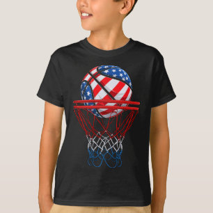 Camiseta Bandera Estadounidense Patriótica Bysketbyll 4 De 