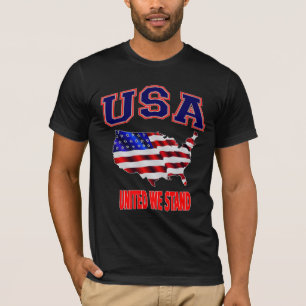 Camiseta Bandera estadounidense Patriótica Estados Unidos