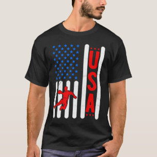 Camiseta Bandera estadounidense Patriótica Estados Unidos H