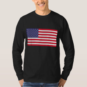 Camiseta Bandera Estadounidense Patriótica Por Los Niños Ho