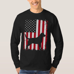 Camiseta Bandera Estadounidense Patriótica Rottweiler 4 De