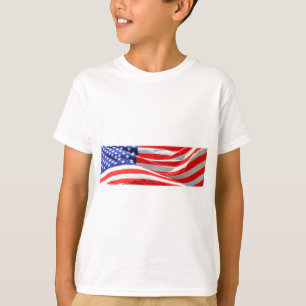 Camiseta Bandera estadounidense, puedes agregar texto y sub