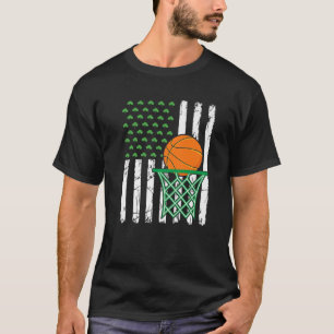 Camiseta Bandera estadounidense retro Basketball Sport St. 