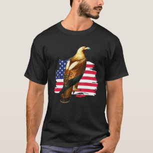 Camiseta Bandera estadounidense rota de Eagle Usa