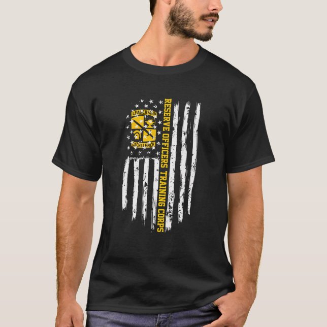 Camiseta Bandera estadounidense rota del ejército (Anverso)
