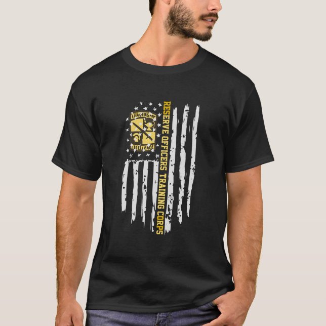 Camiseta Bandera estadounidense rota del ejército (Anverso)