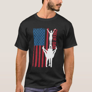 Camiseta Bandera Estadounidense Saluda A Papá, 4 De Julio P