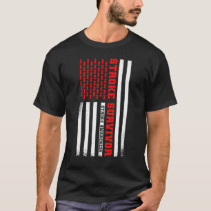 Camiseta Bandera Estadounidense Sobreviviente De Accidentes