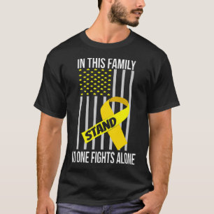 Camiseta Bandera Estadounidense Spina Bifida Ribbon Spina B