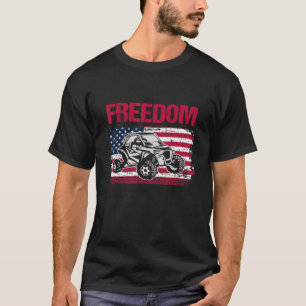 Camiseta Bandera Estadounidense Sxs Utv Off Road Carreras A