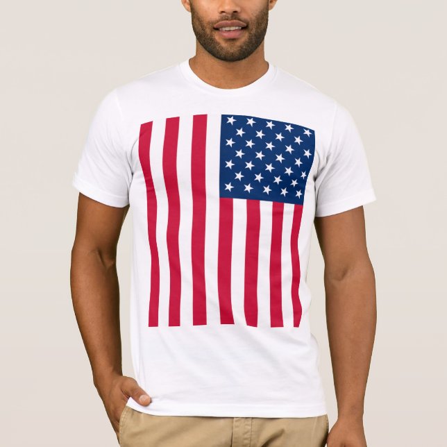 Camiseta Bandera estadounidense T-Shirt Estados Unidos (Anverso)
