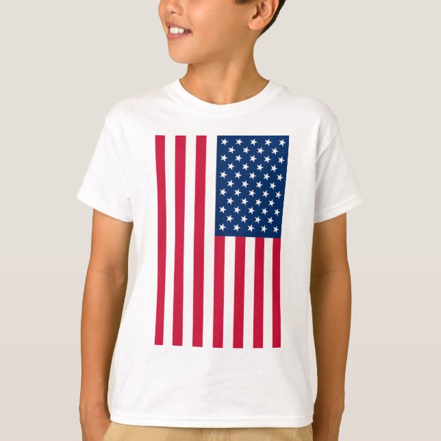 Camiseta Bandera estadounidense T-Shirt Estados Unidos (Anverso)