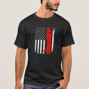 Camiseta Bandera Estadounidense Usa Patriotic Orgulloso Tr