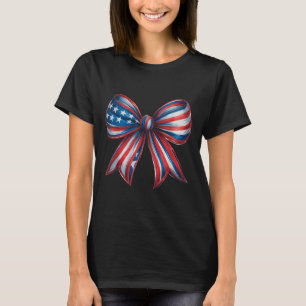 Camiseta Bandera Estadounidense Vintage Con Bandera Patriót