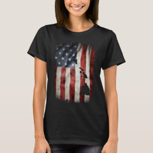 Camiseta Bandera estadounidense vintage de EE. UU. Hawaii 4