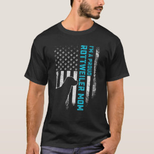 Camiseta Bandera estadounidense vintage Soy una orgullosa m