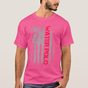 Camiseta Bandera Estadounidense Waterpolo Usa Divertido Jue