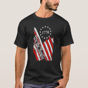 Camiseta Bandera Estadounidense We the People 4 de julio Re