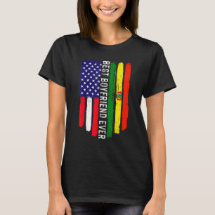 Camiseta Bandera estadounidense y bandera boliviana mejor n