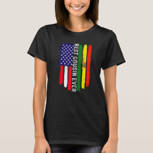 Camiseta Bandera estadounidense y bandera boliviana mejor p