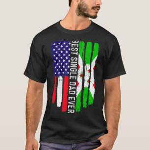 Camiseta Bandera estadounidense y bandera de Burundi mejor