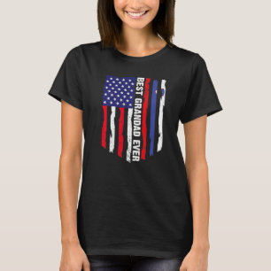 Camiseta Bandera estadounidense y bandera eslovena mejor ab