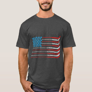 Camiseta Bandera EstadounidenseHockey Patriótico 4 De Julio