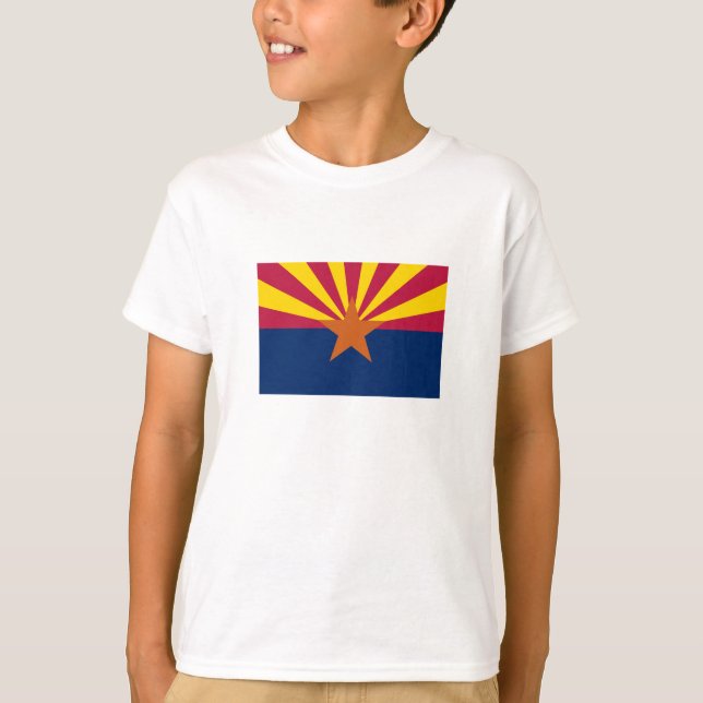 Camiseta Bandera Estatal de Arizona (Anverso)