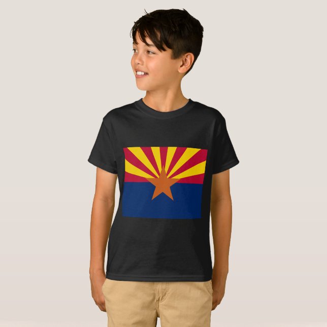 Camiseta Bandera Estatal de Arizona (Anverso completo)