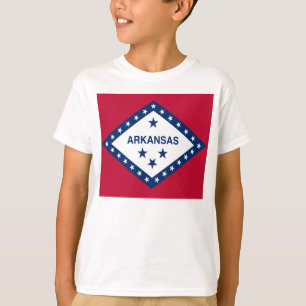 Camiseta Bandera estatal de Arkansas