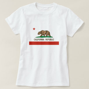 Camiseta Bandera estatal de California