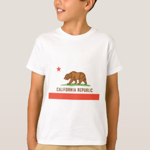 Camiseta Bandera estatal de California