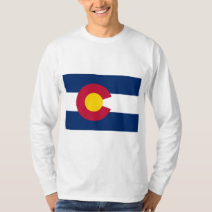 Camiseta Bandera Estatal de Colorado