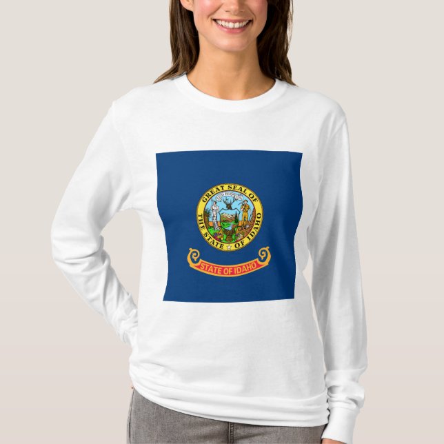 Camiseta Bandera estatal de Idaho (Anverso)