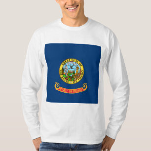 Camiseta Bandera estatal de Idaho