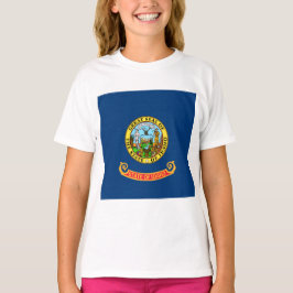 Camiseta Bandera estatal de Idaho