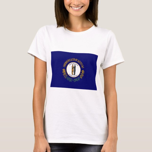 Camiseta Bandera Estatal de Kentucky (Anverso)