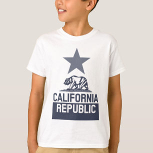 Camiseta Bandera estatal de la REPÚBLICA CALIFORNIA
