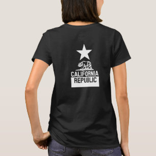 Camiseta Bandera estatal de la REPÚBLICA CALIFORNIA