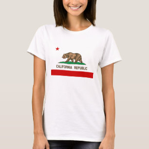 Camiseta Bandera estatal de la República de California