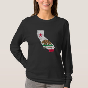 Camiseta Bandera Estatal De La República De California Guay