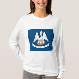 Camiseta Bandera Estatal de Luisiana